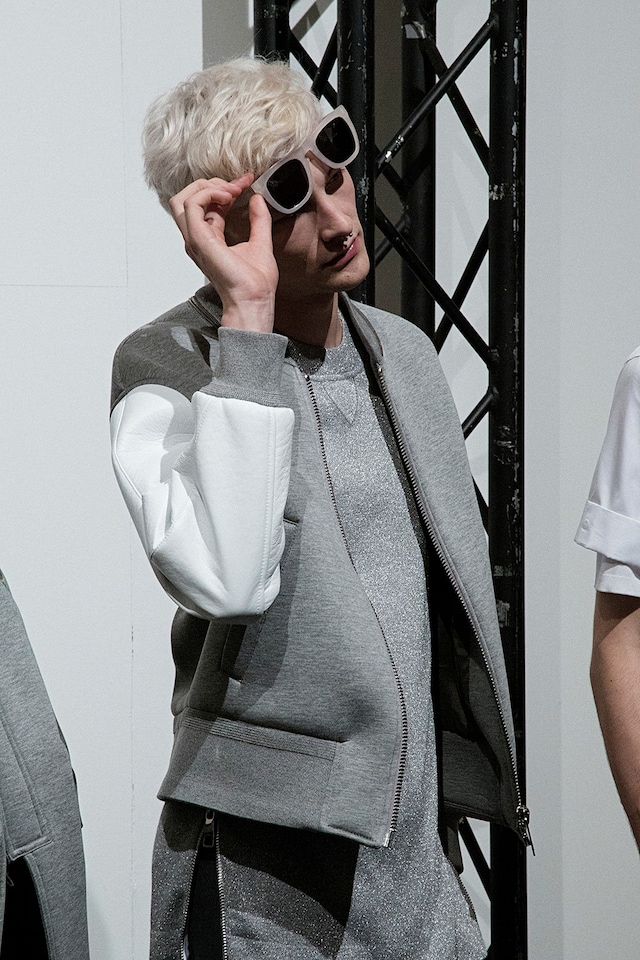 Neil Barrett SS15 Mens collections, Dazed backstage 8