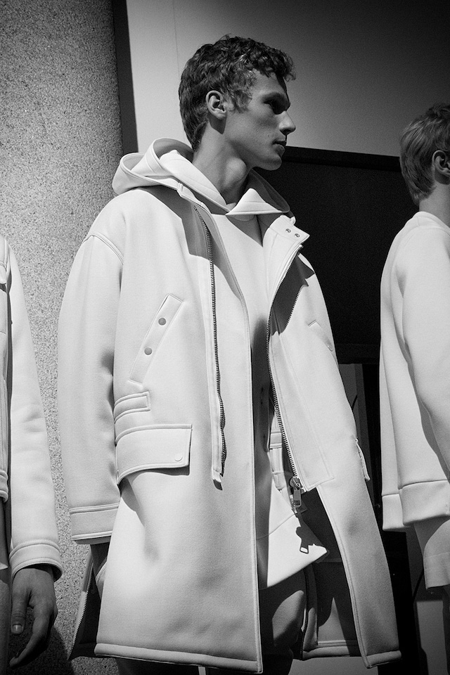 Neil Barrett SS15 Mens collections, Dazed backstage 5