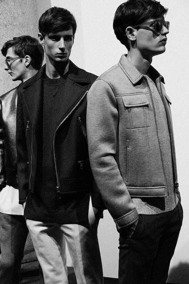 Neil Barrett SS15 Mens collections, Dazed backstage 0