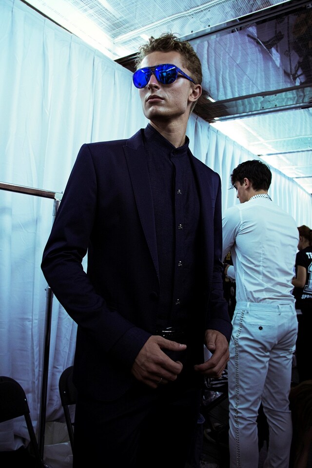 Philipp Plein SS15 Mens collections, Dazed backstage 6