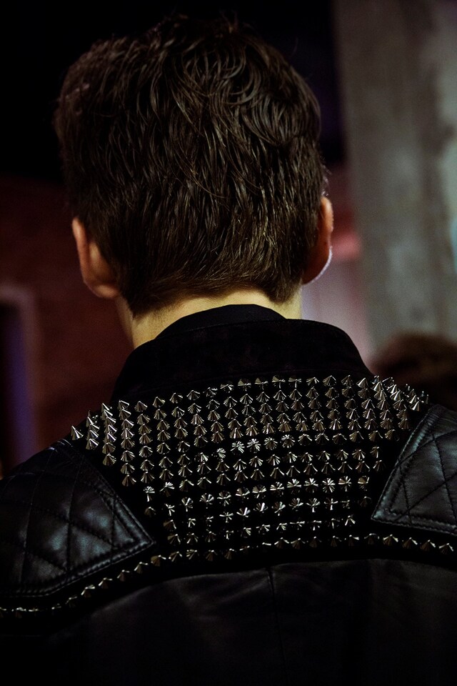Philipp Plein SS15 Mens collections, Dazed backstage 19