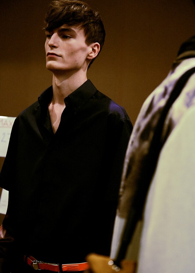 Iceberg SS15 Mens collections, Dazed backstage 3