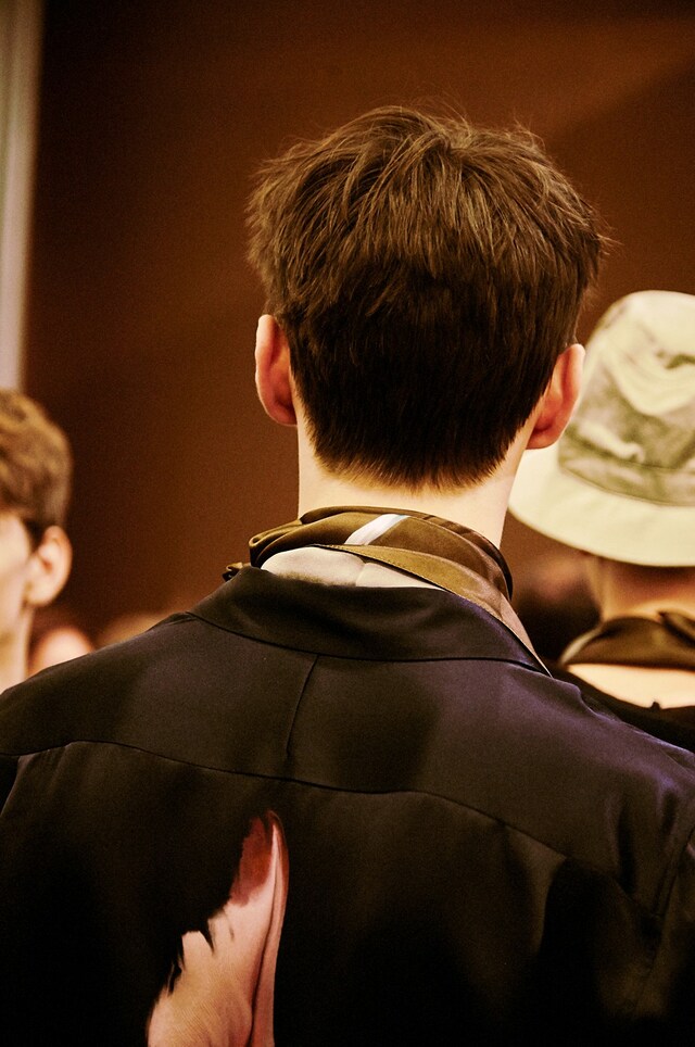 Iceberg SS15 Mens collections, Dazed backstage 17
