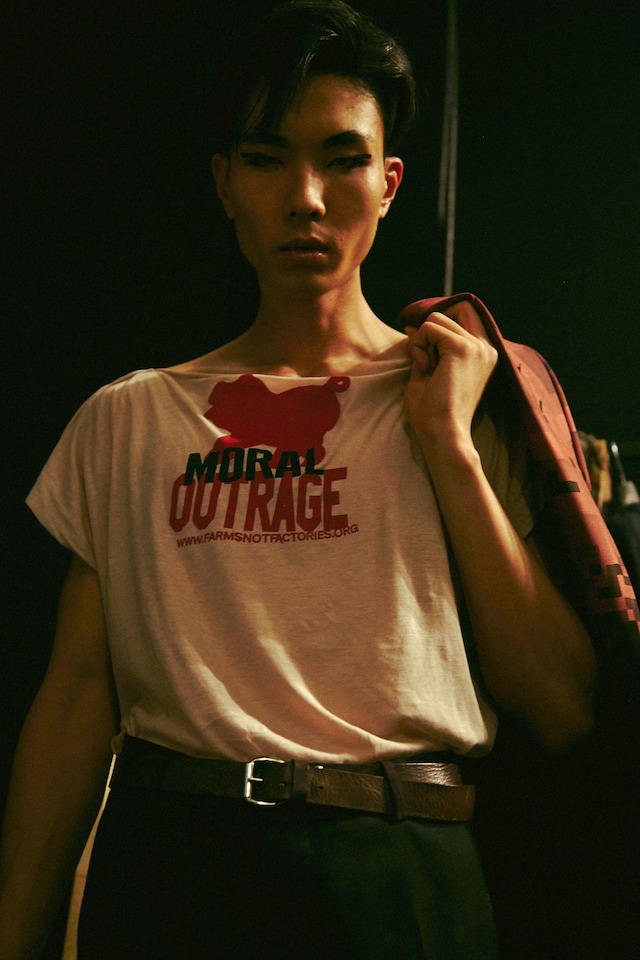 Vivienne Westwood Mens collections, Dazed backstage 0