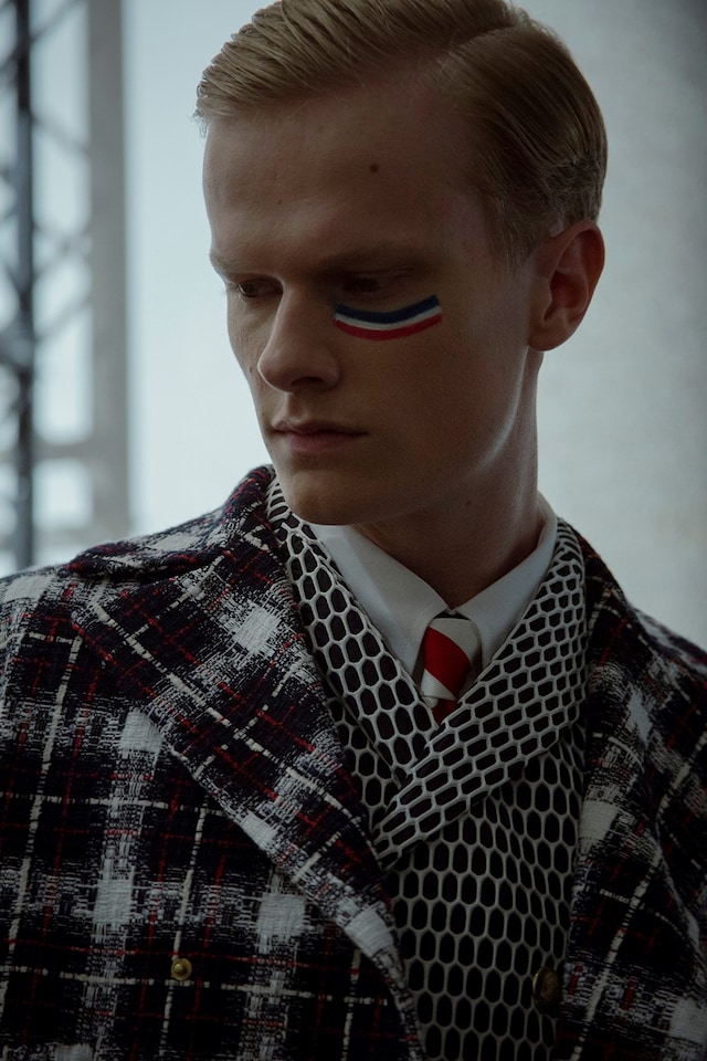Moncler Gamme Bleu SS15 Mens collections, Dazed backstage 7