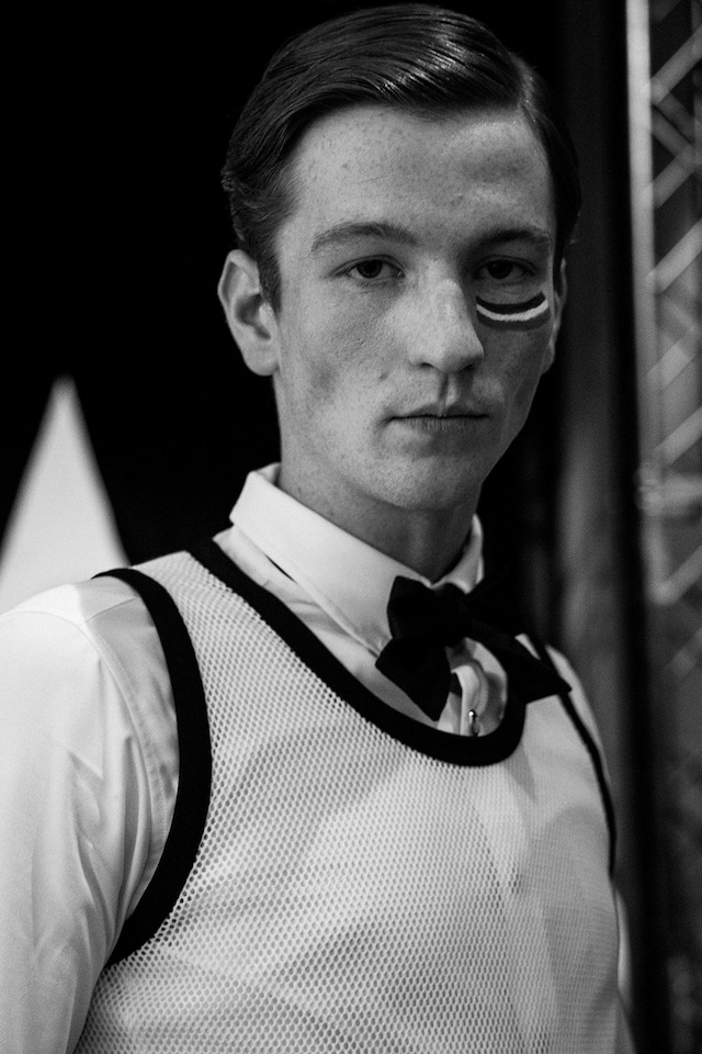 Moncler Gamme Bleu SS15 Mens collections, Dazed backstage 9