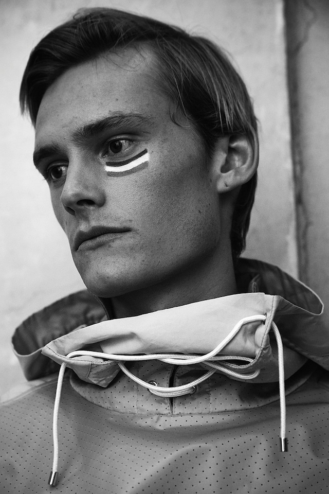 Moncler Gamme Bleu SS15 Mens collections, Dazed backstage 11