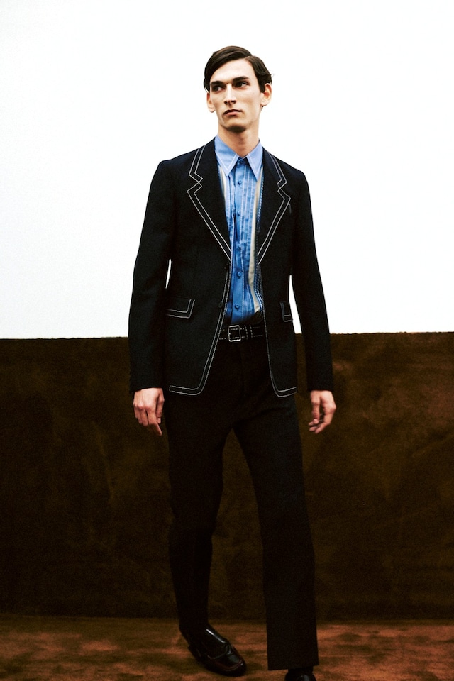 Prada SS15 Mens collections, Dazed backstage 7
