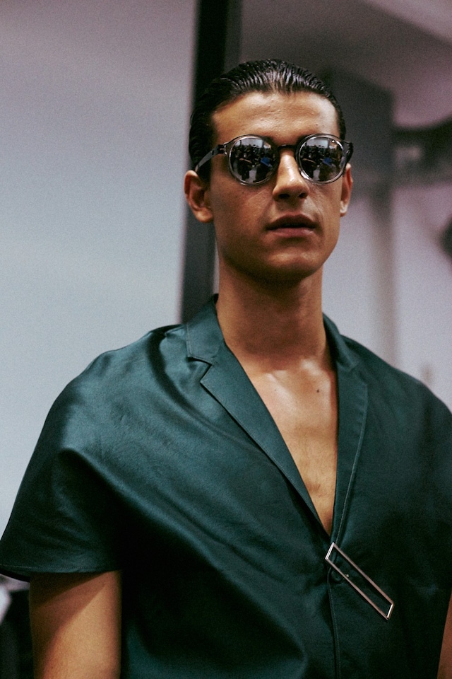 Emporio Armani SS15 Mens collections, Dazed backstage 2