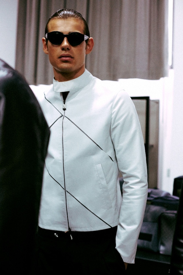 Emporio Armani SS15 Mens collections, Dazed backstage 8