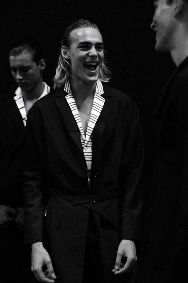 Emporio Armani SS15 Mens collections, Dazed backstage 15