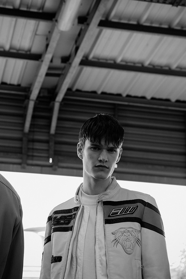 Diesel Black Gold SS15 Mens collections, Dazed backstage 0