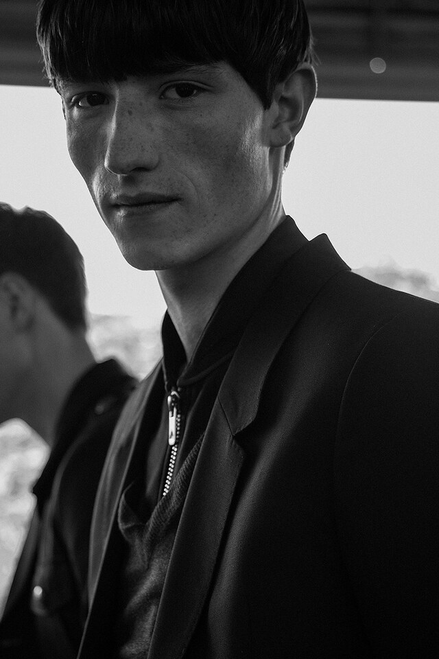 Diesel Black Gold SS15 Mens collections, Dazed backstage 15