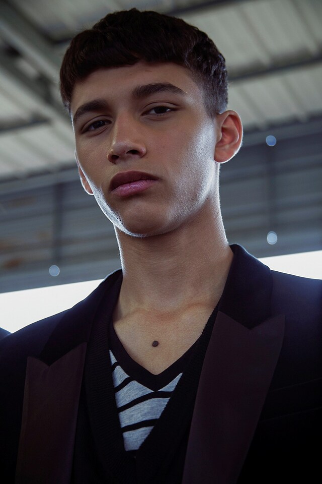 Diesel Black Gold SS15 Mens collections, Dazed backstage 6