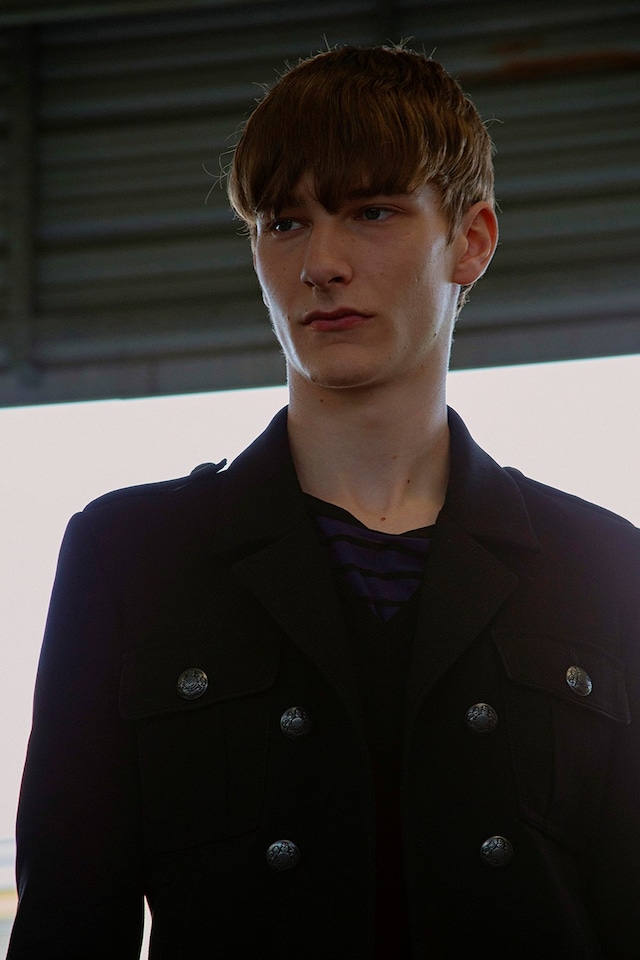 Diesel Black Gold SS15 Mens collections, Dazed backstage 8