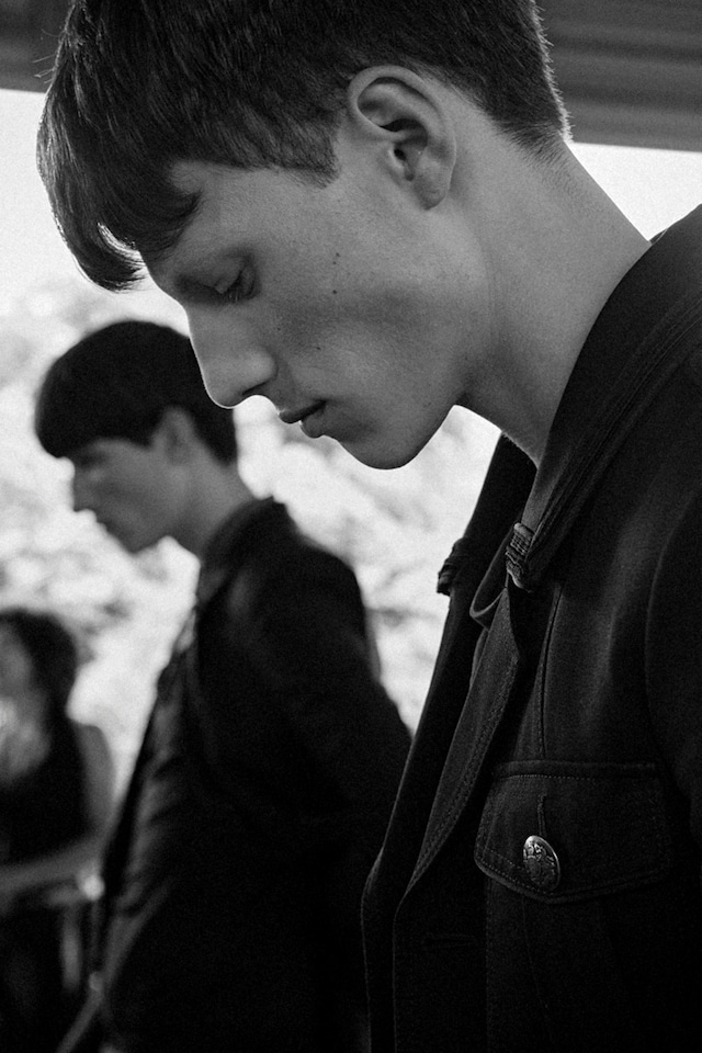 Diesel Black Gold SS15 Mens collections, Dazed backstage 5