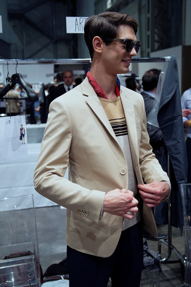 Fendi SS15 Mens collections, Dazed backstage 3