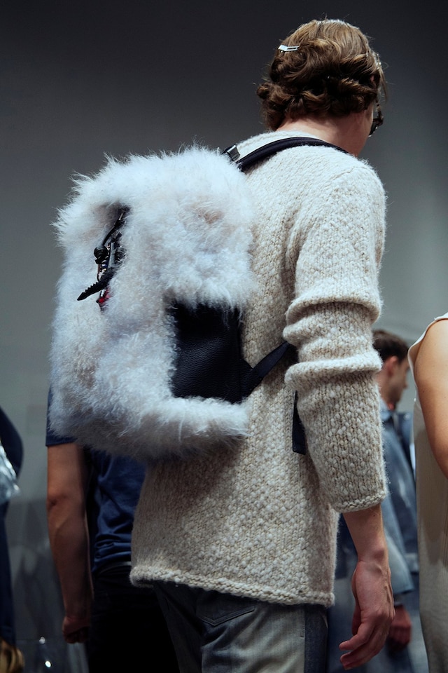 Fendi SS15 Mens collections, Dazed backstage 19