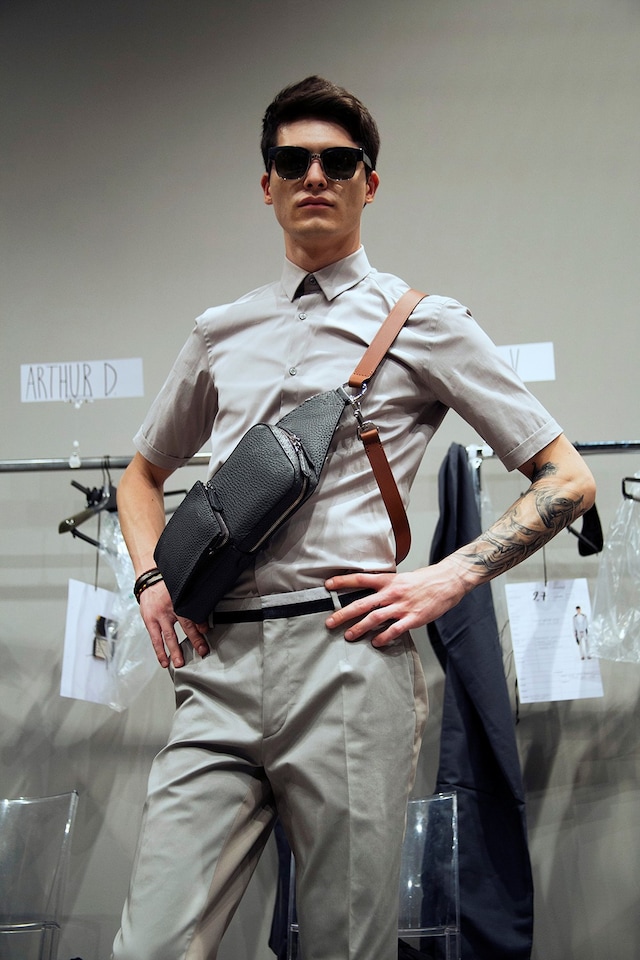 Fendi SS15 Mens collections, Dazed backstage 21