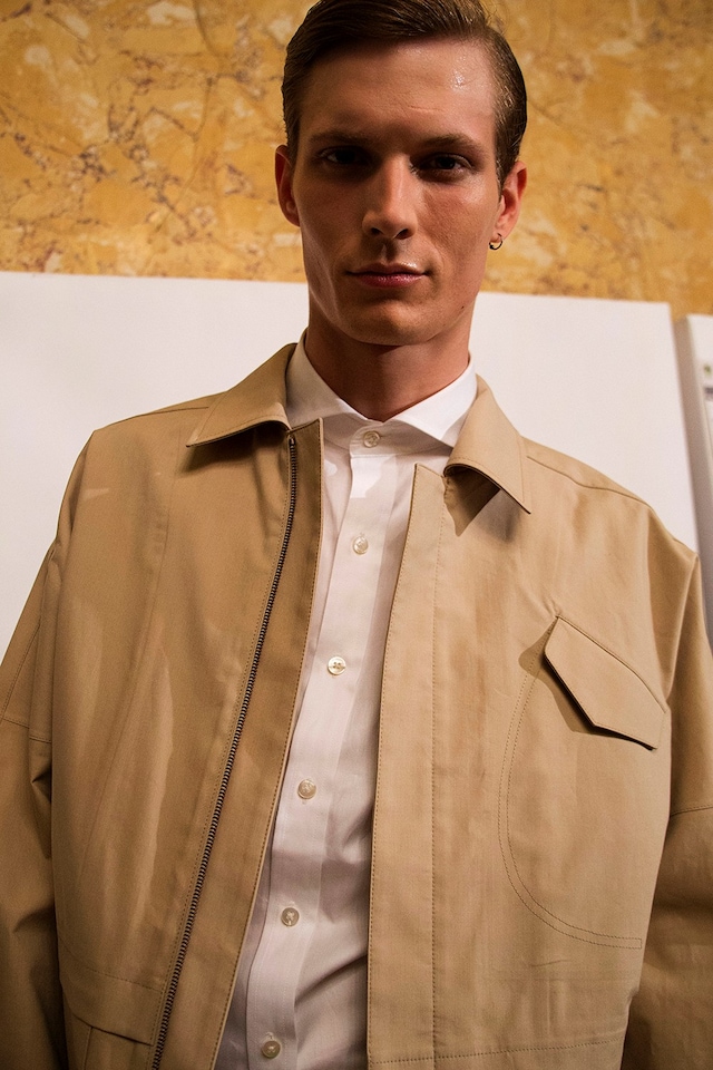 Ports 1961 SS15 Mens collections, Dazed backstage 6