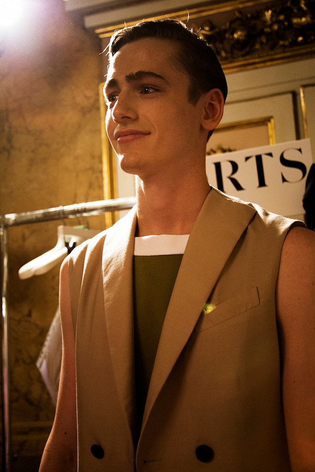 Ports 1961 SS15 Mens collections, Dazed backstage 8