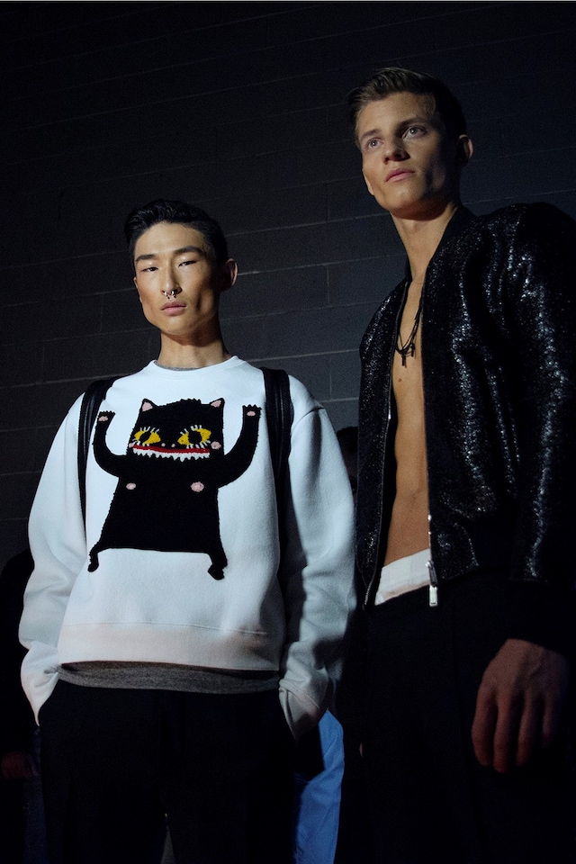 Dsquared2 SS15 Mens collections, Dazed backstage 3