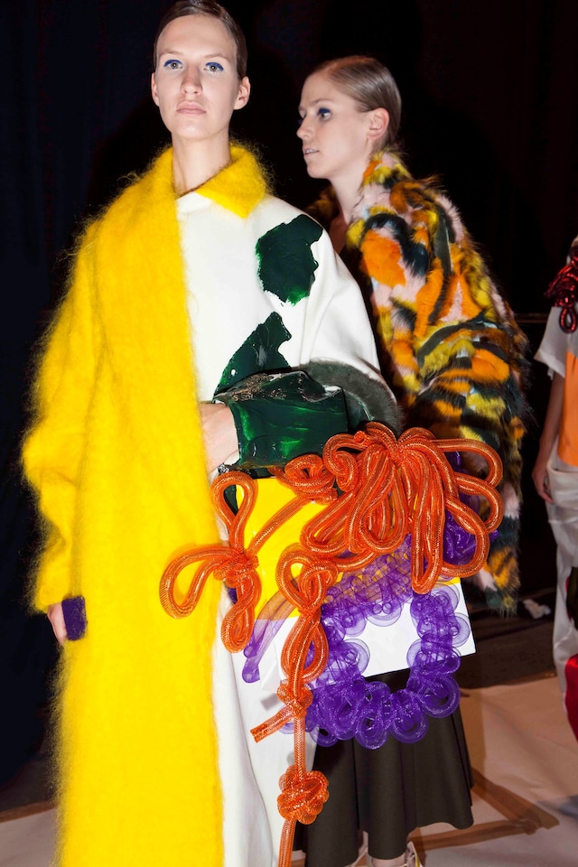 Antwerp Royal Academy of Fine Arts 2014 backstage 2