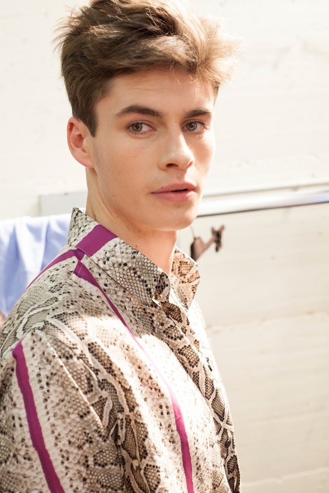 Roberto Cavalli SS15 Mens collections, Dazed backstage 13