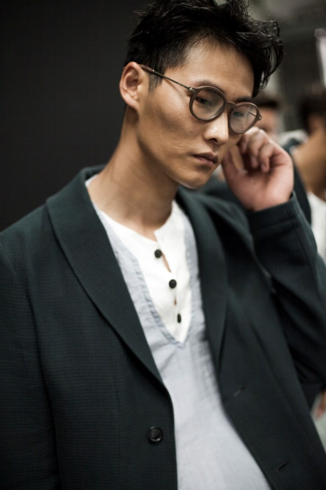 Giorgio Armani Mens collections, Dazed backstage 7