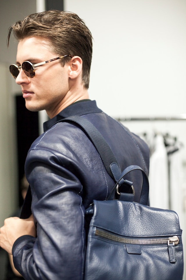 Giorgio Armani Mens collections, Dazed backstage 16