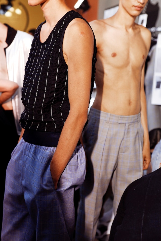 3.1 Phillip Lim SS15 Mens collections, Dazed backstage 15