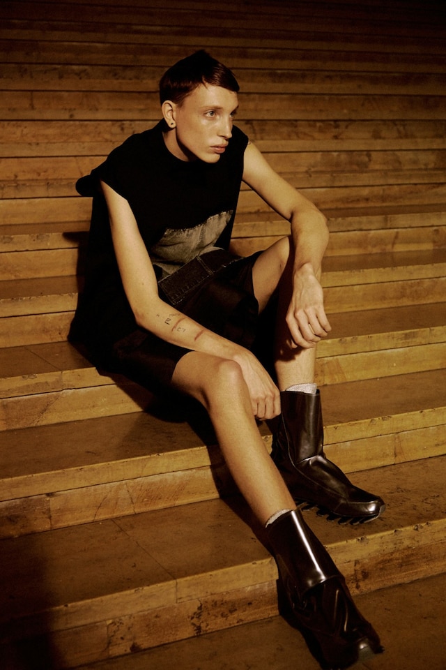 Rick Owens SS15 Mens collections, Dazed backstage 6