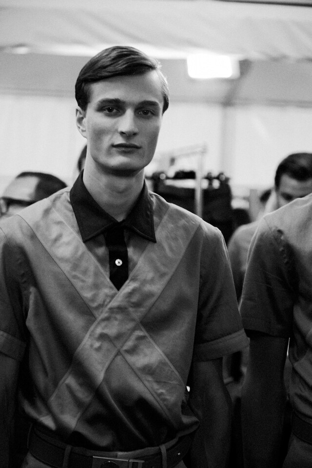 Louis Vuitton SS15 Mens collections, Dazed backstage 10