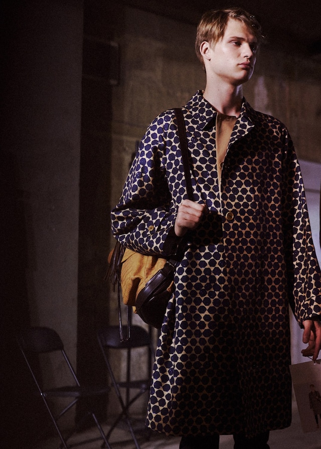 Dries Van Noten SS15 Mens collections, Dazed backstage 9