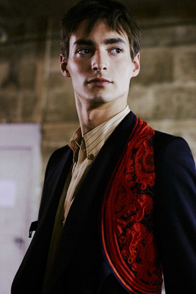 Dries Van Noten SS15 Mens collections, Dazed backstage 5