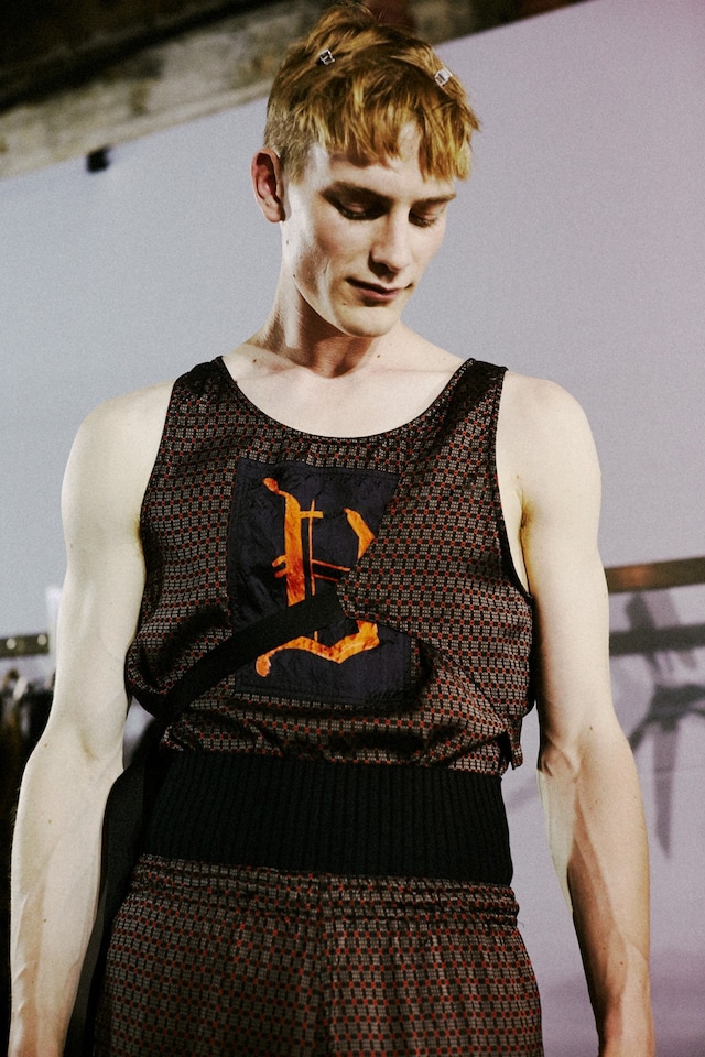 Dries Van Noten SS15 Mens collections, Dazed backstage 1