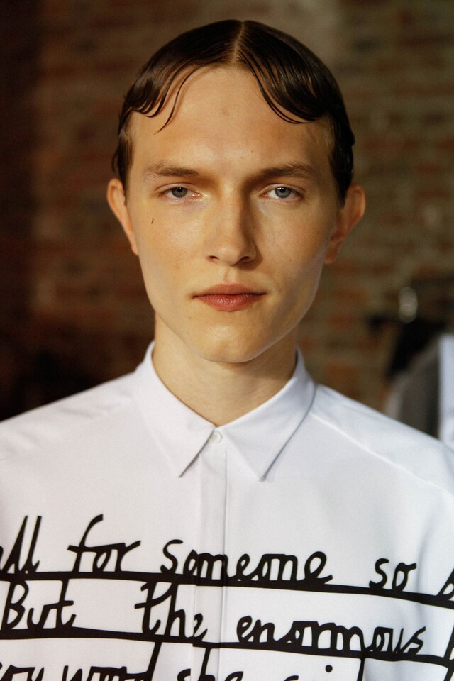 Juun.J SS15 Mens collections, Dazed backstage 7