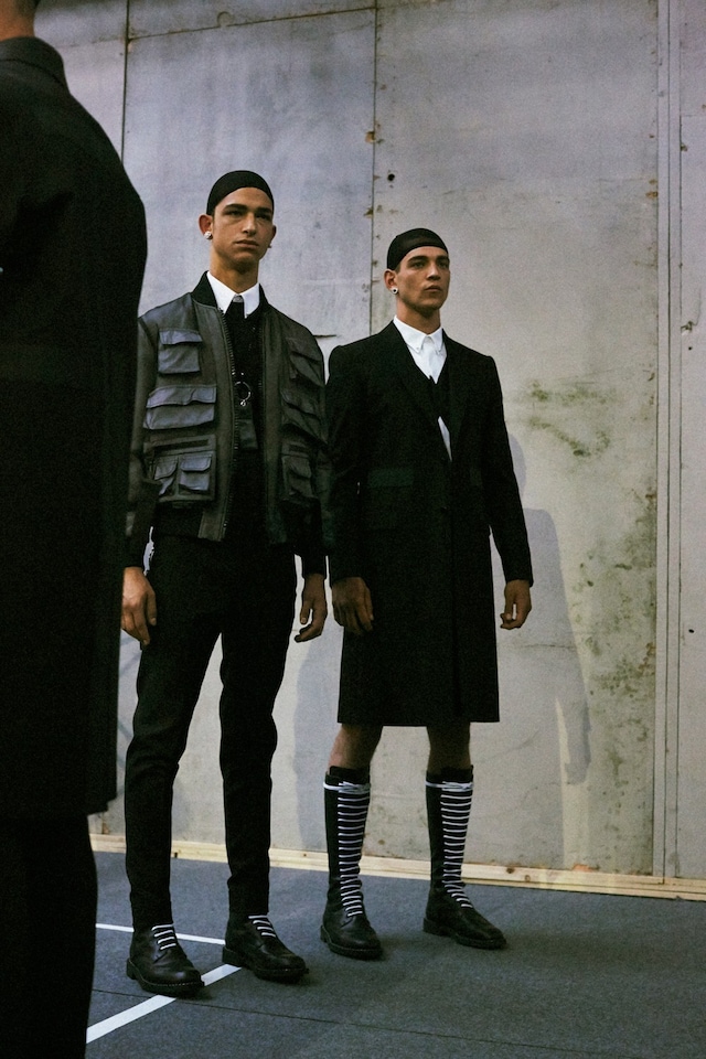 Givenchy SS15 Mens collections, Dazed backstage 8