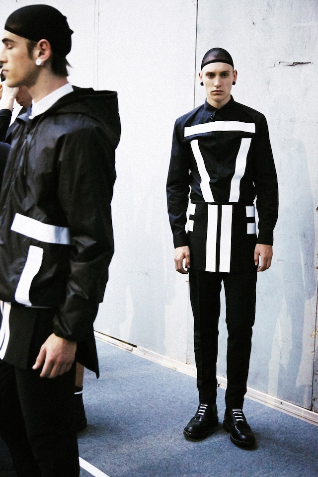 Givenchy SS15 Mens collections, Dazed backstage 10