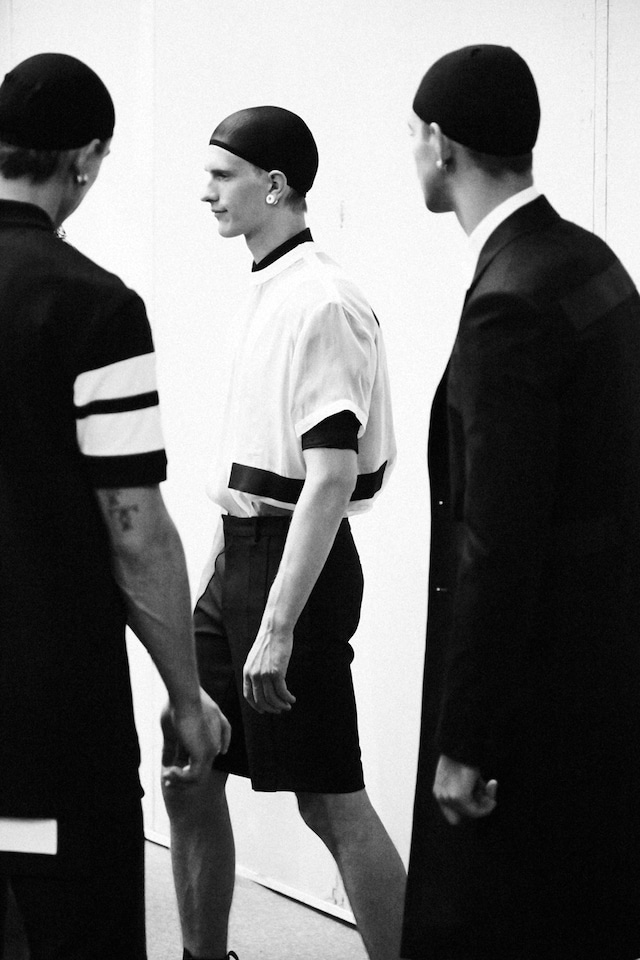 Givenchy SS15 Mens collections, Dazed backstage 20
