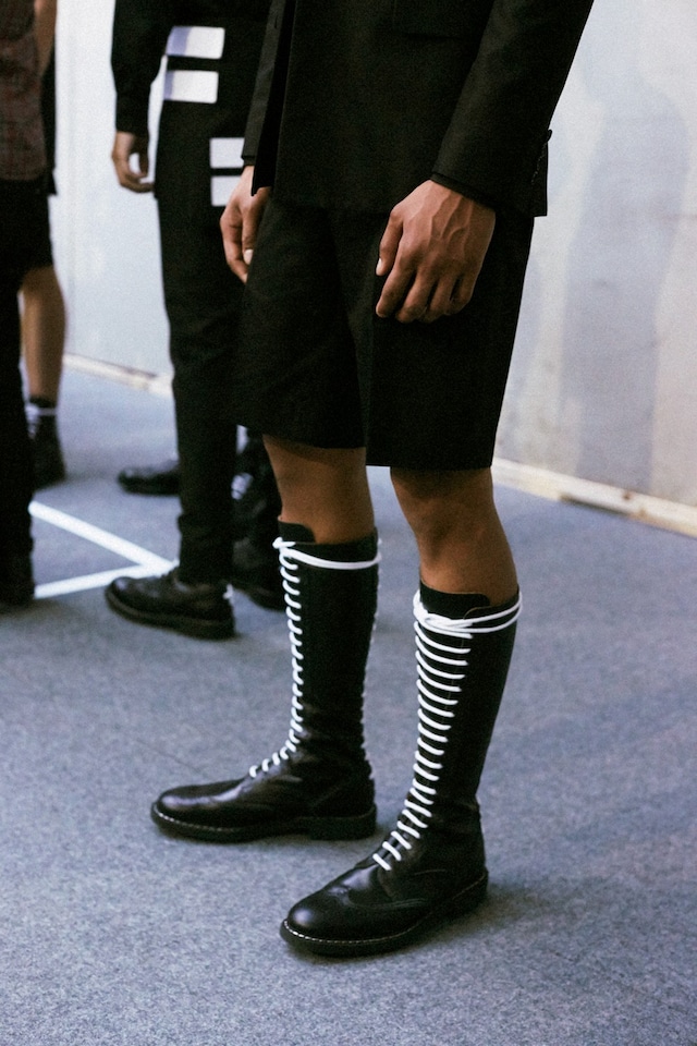 Givenchy SS15 Mens collections, Dazed backstage 25