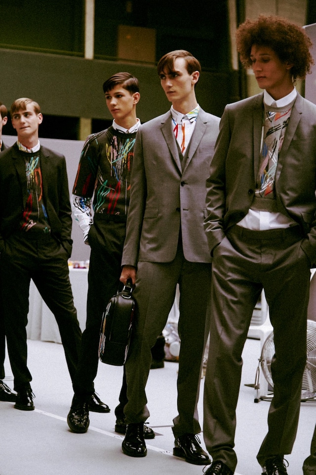 Dior Homme SS15 Mens collections, Dazed backstage 5