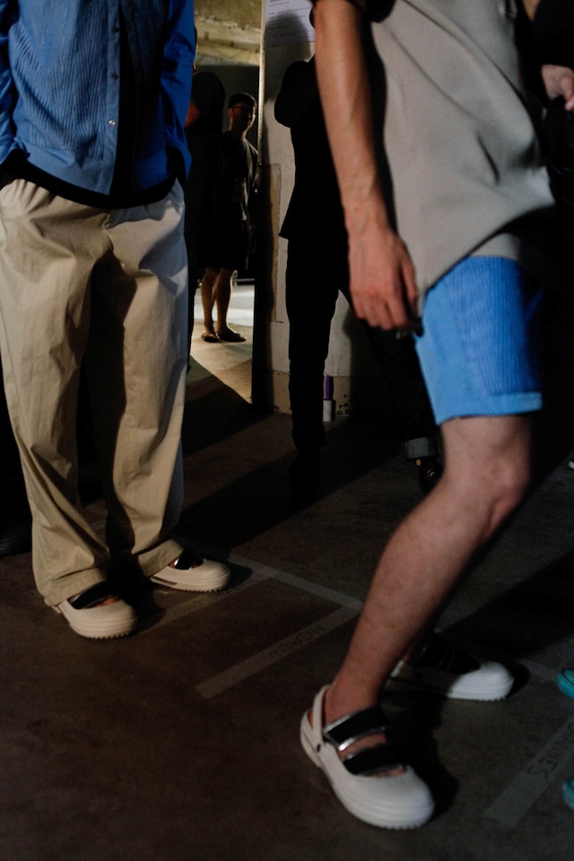 Wooyoungmi SS15 Mens collections, Dazed backstage 22