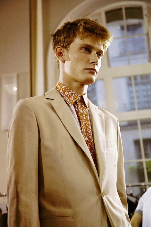 Herm&#232;s SS15 Mens collections, Dazed backstage 0