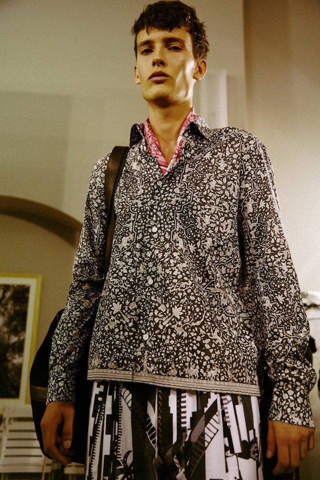 Herm&#232;s SS15 Mens collections, Dazed backstage 3
