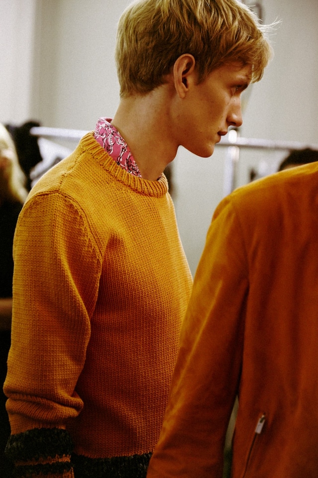 Herm&#232;s SS15 Mens collections, Dazed backstage 7