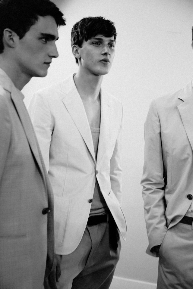 Herm&#232;s SS15 Mens collections, Dazed backstage 10