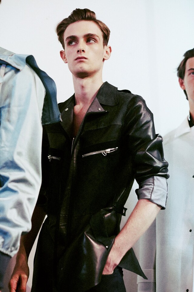 Lanvin SS15 Mens collections, Dazed backstage 1