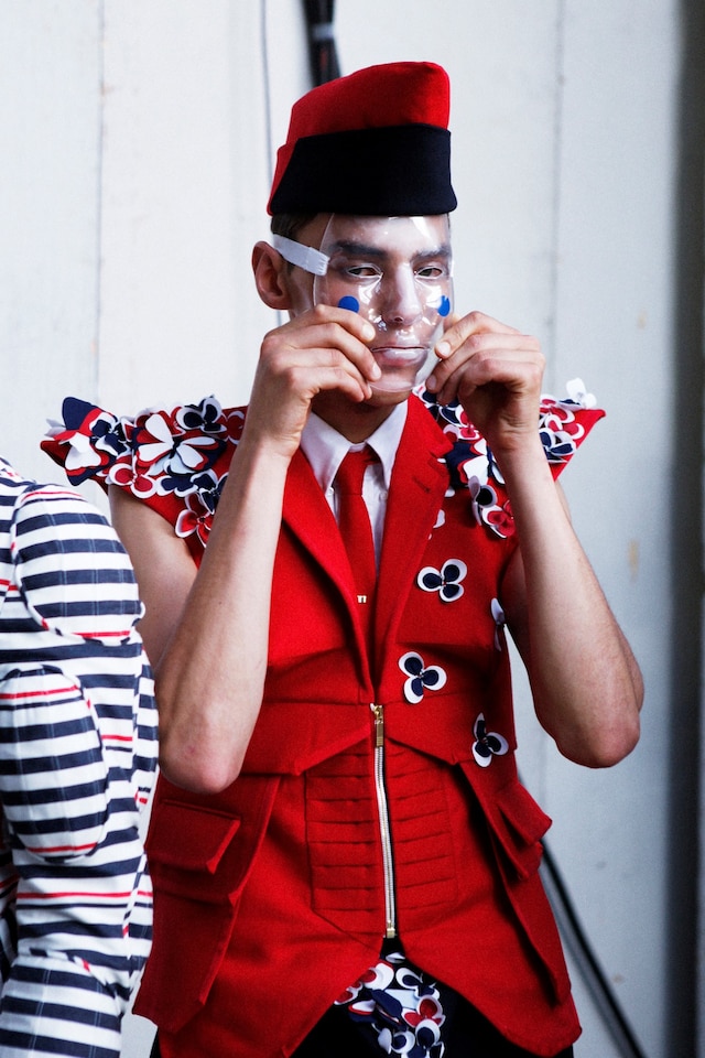 Thom Browne SS15 Mens collections, Dazed backstage 0