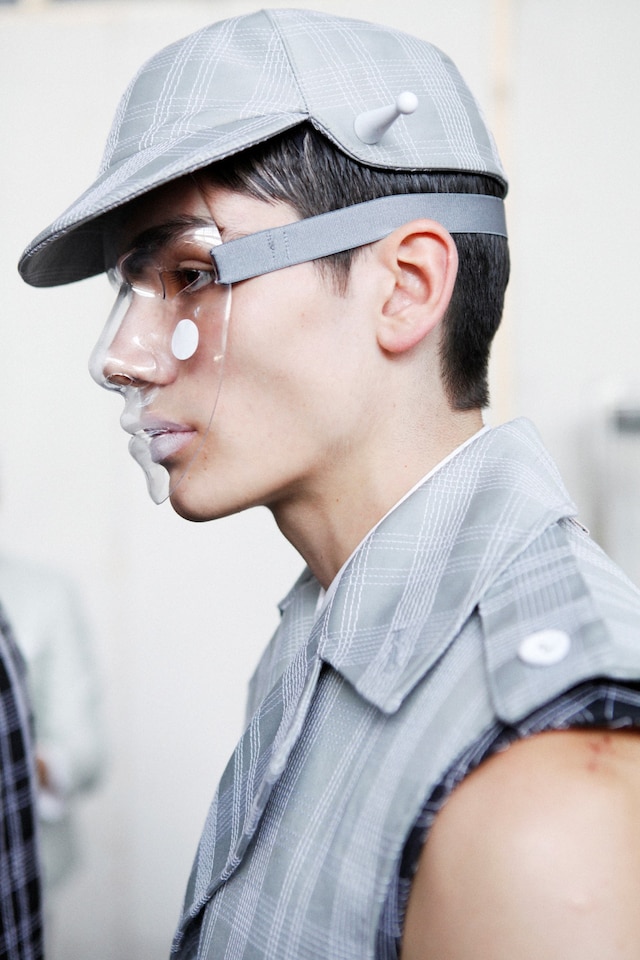 Thom Browne SS15 Mens collections, Dazed backstage 6